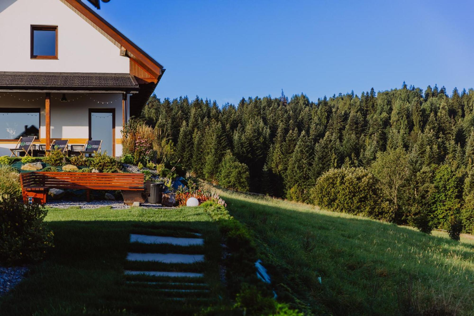 Maciejowe Wzgorze Domek Z Dwoma Niezaleznymi Apartamentami Ze Spa - Sauna, Jacuzzi, Teznia, Izba Solna I Solankowa, Balia Na Wylacznosc Z Hydromasazami Rabka Zewnętrze zdjęcie